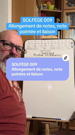 SOLFÈGE 009 Allongement de notes, note pointée et liaison #cours #tuto #accord #solfege #tablatures