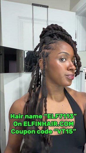 Easy Crochet Hair on Locs 😳 | Miracle Knots Protective Style Tutorial
