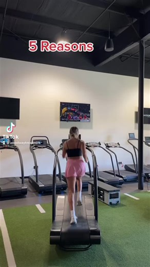 5 Reasons you Should Train on a #woodwaycurve ‼️ #sprints #treadmill #fitness #running #workout #woodway #sprinter #curvetreadmill