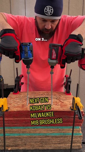 NEW Next GEN KOBALT 24V $99 Impact Driver Kit VS Milwaukee M18 $99 Impact Driver Kit! #masteringmayhem #kobalt #kobalttools #milwaukee #milwaukeetools #versus #versusbattle #showdown #brushless #cordless #cordless #newtools #powertools #powertoolsarefun #bestofthebest #showdown #protools #24v #m18 #18v @Kobalt Tools @Milwaukee Tool
