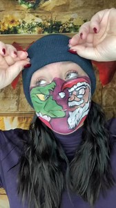 42K views · 1.2K reactions | Grinch vs Santa | Mariam Marks Art | Facebook