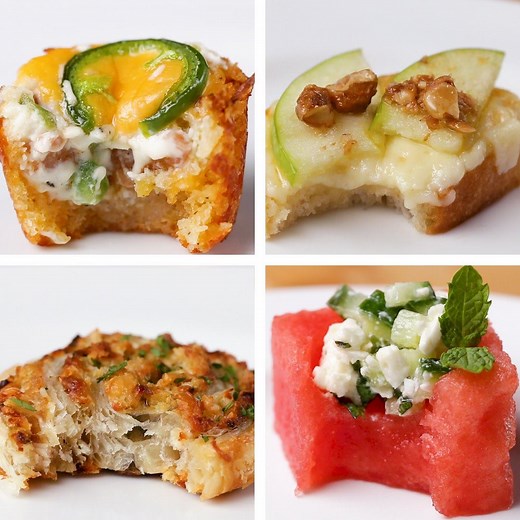 451K views · 1.6K reactions | Delicious party appetizers that even the laziest cook will find easy to make  Get the recipes: https://tasty.co/compilation/easy-party-appetizers-for-the-lazy-cook | Tasty | Facebook