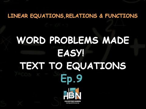 Word Problems Involving Linear Equations | Step-by-Step Solutions