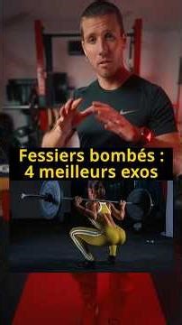 4 exos fonctionnel pour les fessiers à mettre dans ses entraînements