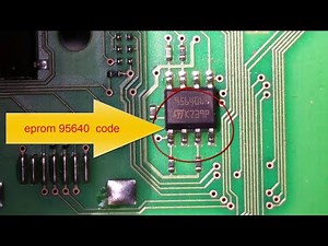 le code autoradio Volkswagen // eeprom 95640