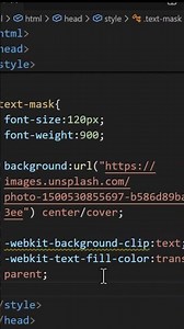 CSS Mask Magic ✨ Create Stunning Visual Effects in Seconds! #ytshorts #coding