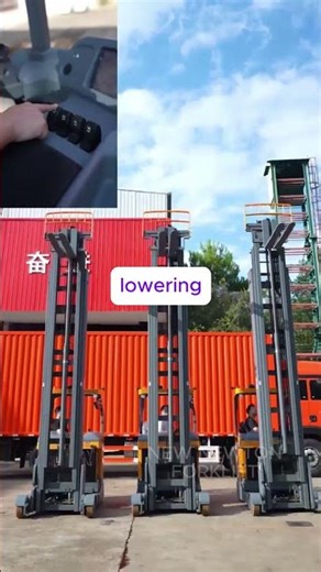 Reach truck, #forklift rklift #reachtruck #reach #electricstacker #stacker #xilin #xinlinforklift