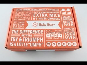 Bulu Box March 2015 Review + Unboxing - 3 Month Subscription for 1 Cent!