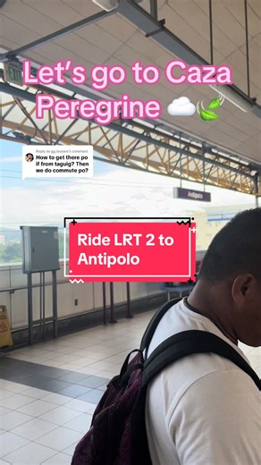 Jianne Galaraga (@dazzjiaaa_) - Ultimate Guide to Caza Peregrine: Ride MRT to Antipolo, Jeepney to Cabading Arch, Tricycle to Resort!