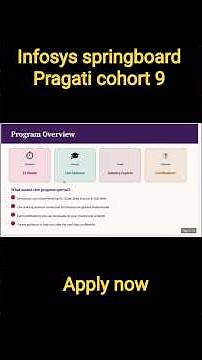 Infosys Springboard Pragati Cohort 9 Announced | Eligibility, Benefits & Apply Process | Apply Fast