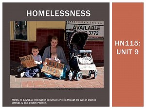 Homelessness - SlideServe