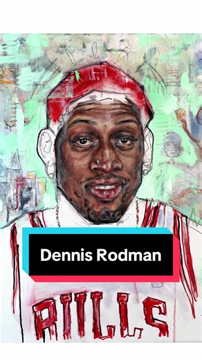 Oil Painting of Dennis Rodman: A Unique Tribute