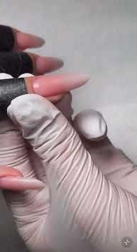 Soft Nude Ombré Nail Tutorial 🤍 | Step-by-Step Almond Nails