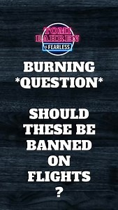 If you could ban one thing/behavior on the airplane or in the airport, what would it be? Sound off 📣 ⬇️ #Airplane #travel #airport #petpeeve | Tomi Lahren