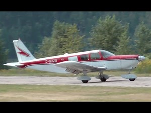 Piper PA-32-260 Cherokee Six Approach and Landing at CZNL