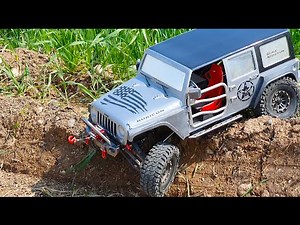 3D printed jeep wrangler for SCX10 Chassis / How to 3d print rc car body