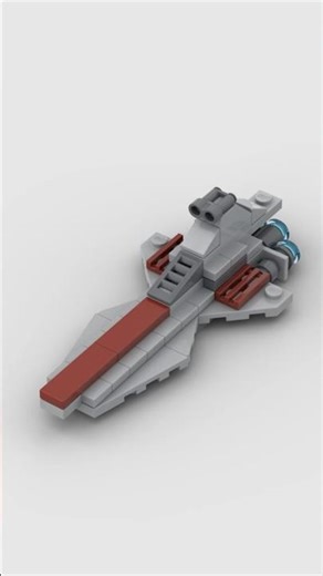 Micro Lego Star Wars Venator Class Destroyer Tutorial 🔥 #lego #shortsvideo #starwars #legocreator