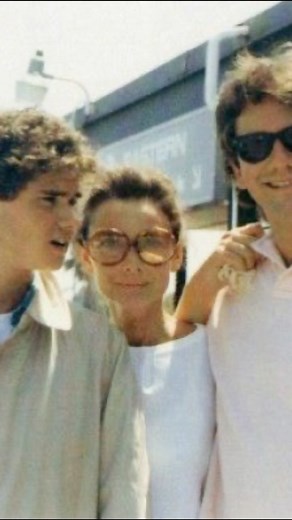 In Memory of Audrey Hepburn 🌷 on Instagram: "Happy Mother’s Day! 💝 📸 Audrey Hepburn with her sons Sean Ferrer and Luca Dotti through the years."