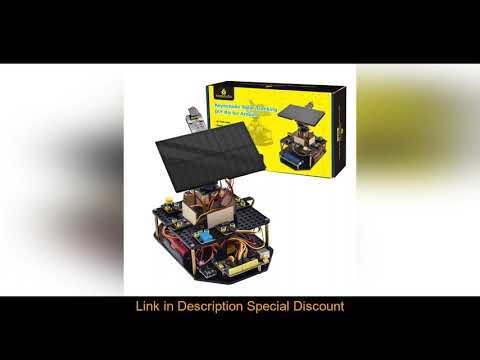 Keyestudio Solar Panel Tracking Kit Tracker System Electronic Kit For Arduino UNO Kit Kids Programmi