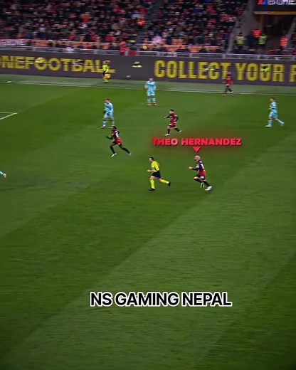 Theo Hernandez Just DESTROYED The Net 🤯🔥 | SCREAMER #shorts #football #reels