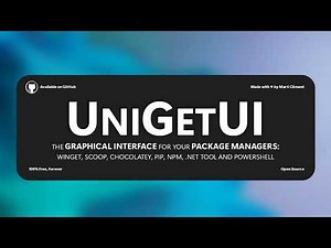 GitHub - marticliment/UniGetUI: UniGetUI: The Graphical Interface for your package managers. Coul...