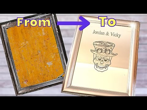 Upcycling & Engraving A Mirror With Xtools D1 Laser