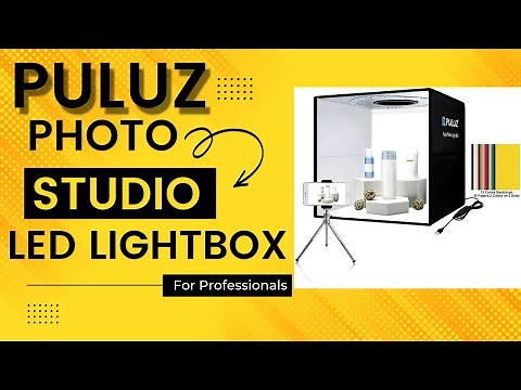 Foldable Portable LED Photo Studio Light Box by PULUZ