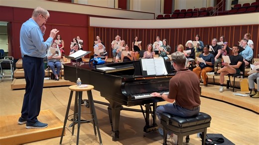 Enjoy the opening sounds of our first rehearsal last night! Eric started us off with Dan Forrest's "i thank You God for most this amazing day." It's glorious to be singing together once again with Eric on the podium. Truly an amazing day! | Atlanta Master Chorale