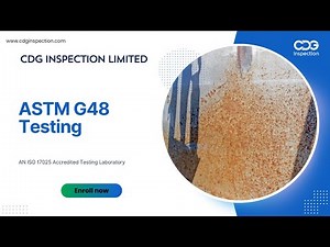 ASTM G48 Testing Services | Pitting & Crevice Corrosion Resistance of Stainless Steels