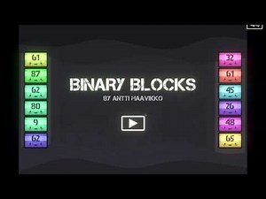 Binary Blocks Gameplay Video