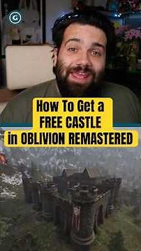 Get A FREE CASTLE In OBLIVION REMASTERED