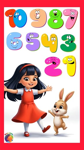 backward counting song #counting #kidslearning