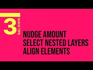 3 Quick Figma Tips: Nudge Amount, Select Nested Layers, Align Elements