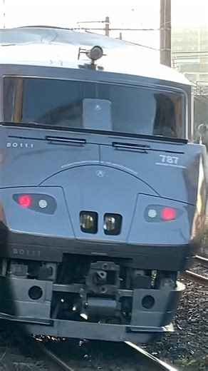 車体をピカピカに磨かれた787系😆#train #鉄道