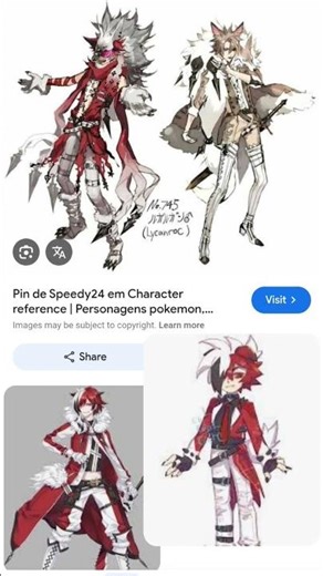 lycanroc in three forms in human form