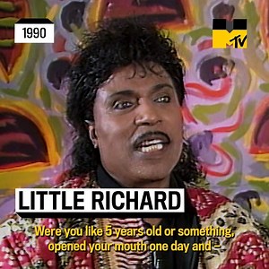 34K views · 28 reactions | Today would have been Little Richard's 88th birthday. We're remembering the rock and roll and blues legend with our 1990 interview where he spoke with us about finding his voice, his original dream to become a mortician, and how he ended up in music. ❤️ | MTV News | Facebook