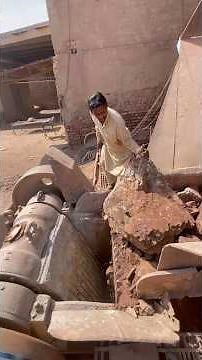 BIG ROCK 🪨 Crusher Machine - FULL Powerfull Process A Giant in Action-Big Rock Crushing