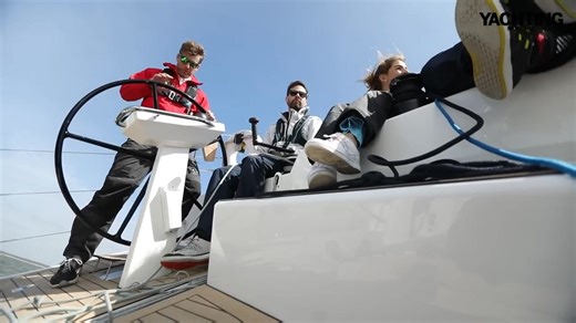8.6K views · 52 reactions | The X43 promises to be a fast passage-making cruising boat that’s fun and engaging to sail but won’t scare your socks off. Theo Stocker went to find out how well the X43 toes the line. #sailing #sailingyacht #sailingboat #boattour #boattours | Yachting Monthly | Facebook