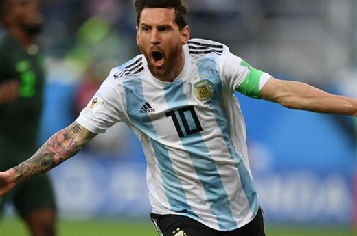 Nigeria Vs Argentina - Gol Lionel Messi Bawa La Albiceleste Unggul pada Babak Pertama - Bolasport.com