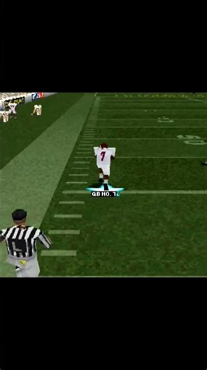Vick is a cheat code in NCAA Football 2001! #retrogaming #oldschool #ps1 #mikevick #ncaafootball01