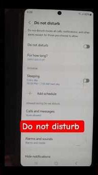 Do not disturb on kare | do not disturb sumsung ultra #shots #shorts #short #short #shortsfeed