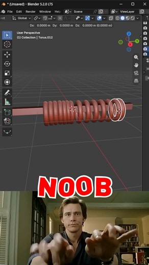 Blender Noob vs PRO: Adjust ONLY Locations! 🤯 Quick & Easy! || #blender #3d #tutorial #trending