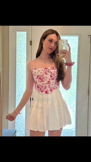 Exploring a New Style with Skirts | Mirror Selfie Transformation