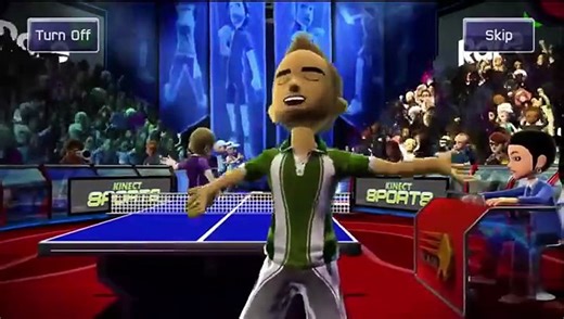Kinect Sports - Table Tennis Gameplay