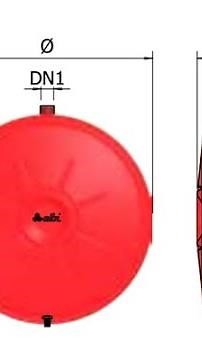 Vaso d'espansione supplementare montato su una caldaia Ariston #moca023