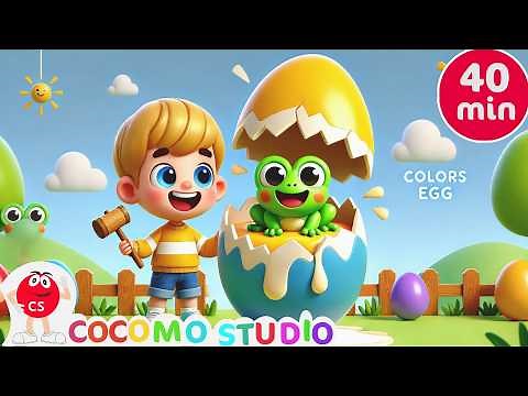 Color Egg Adventure Song 🥚🎶 | Interactive Color Learning for Preschool Kids