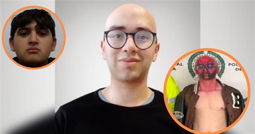 Él es Juan Carlos Suárez, principal sospechoso del crimen de Jaime Esteban Moreno, estudiante de Los Andes, la noche de Halloween