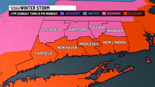 A blizzard is on the way