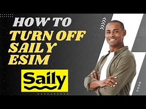 How to turn off Saily esim l S M Tech