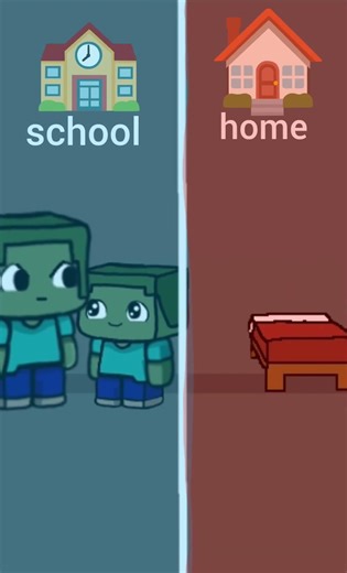 At home or go to school